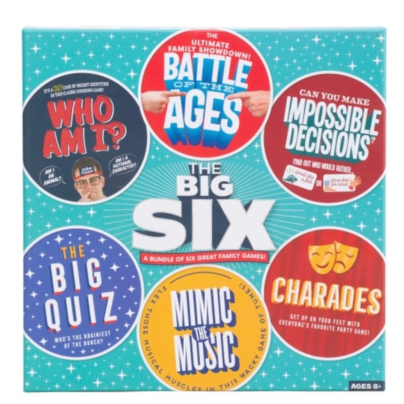 Professor Puzzle Other - The Big Six Game Pack (Box Damage)